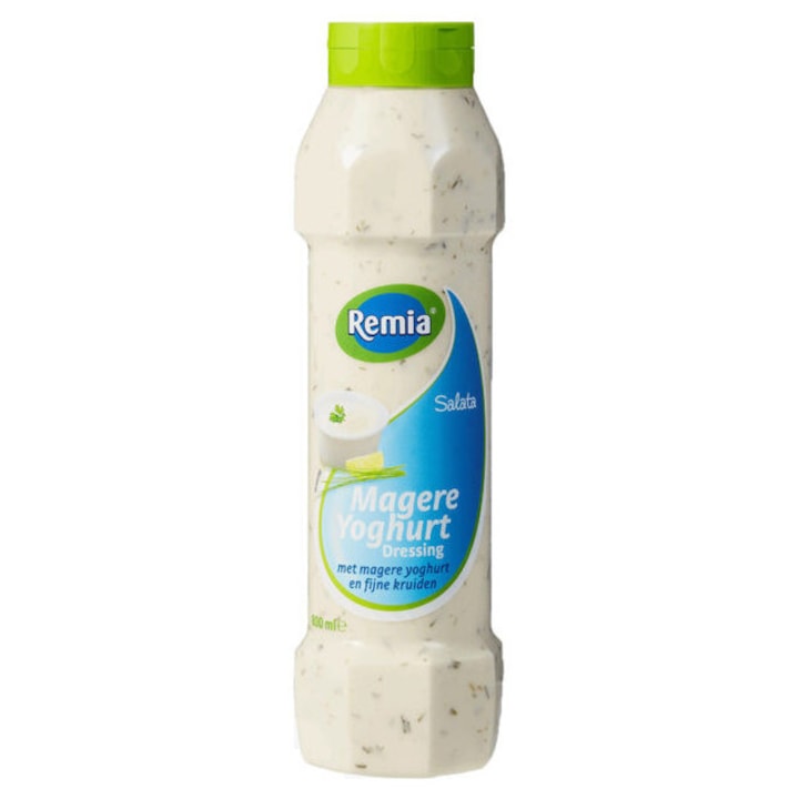 Dressing pentru salate Remia, iaurt, cu continut scazut de grasimi, 800ml