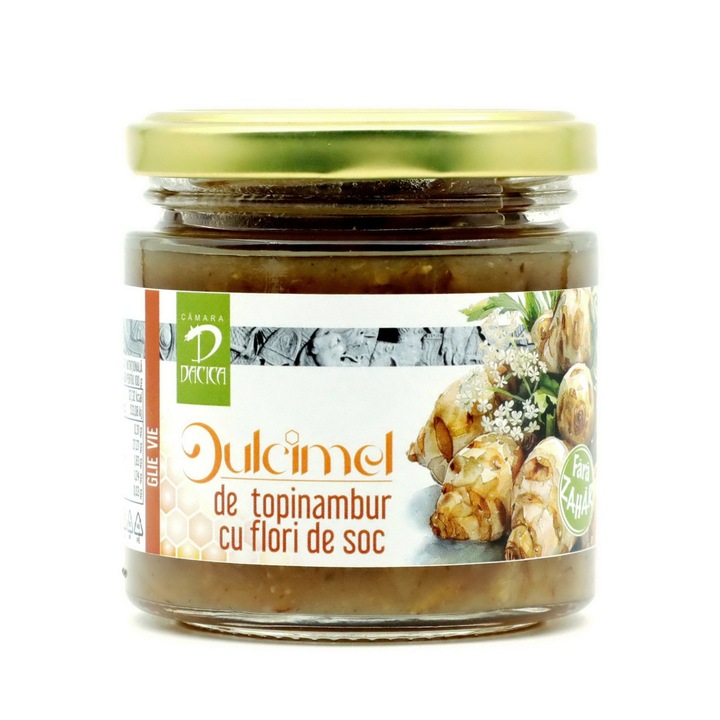 Dulcimel de topinambur si flori de soc