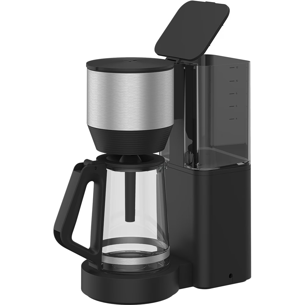 Cafetiere Beko, CFM7353I, 1000W, 1,25L, sticla, functie DripStop, argintie