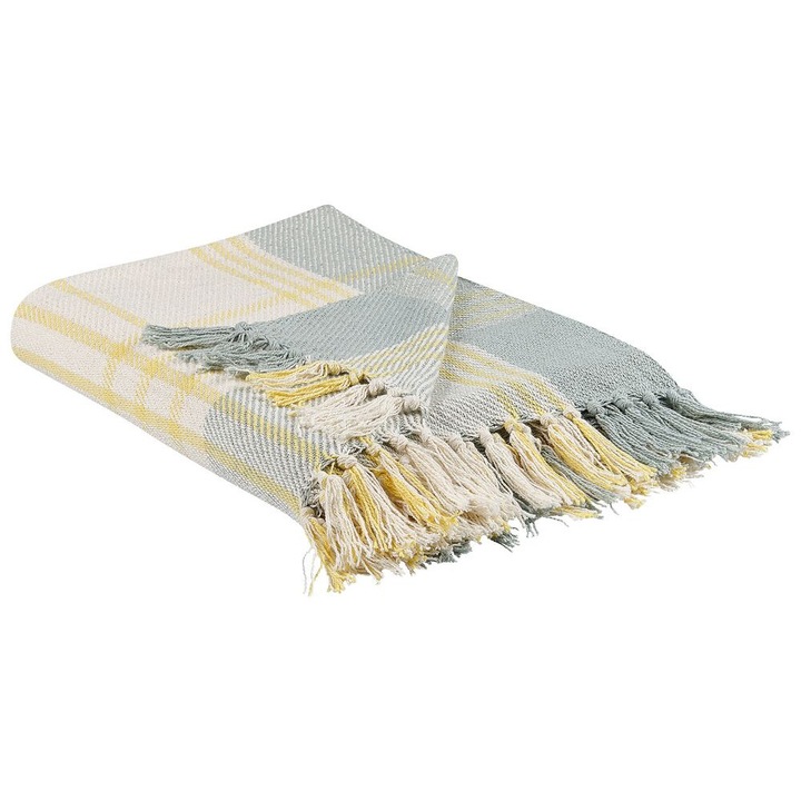 Patura Betali Bumbac 125 x 150 cm Galben