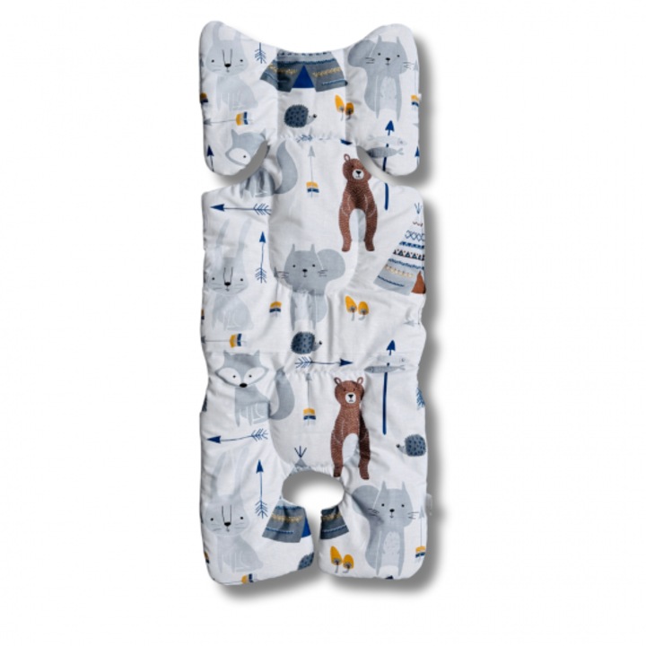 Covoras pentru carucior Kapinkata, Model Super, Veverite