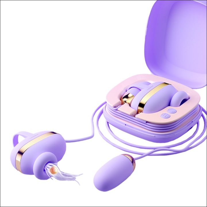 G-pont vibrátor, szexuális játékok, csikló és G-pont kettős stimuláció, 10 szívásmód és rezgés, 12 000 impulzus/perc, többszörös orgazmus kitörések, 70 perces akkumulátor-üzemidő, C típusú töltés, orvosi szilikon, tárolódobozzal, lila