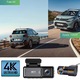 Camera Auto DUALA 4K RAMWISH® cu GPS, WiFi, Viziune Nocturna, Control prin Telefon – Unghi 170°, Viidure APP, Monitorizare Parcare, Anti-Vibratii