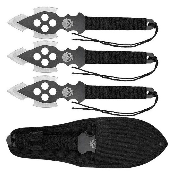 Set 3 cutite de aruncat Bsh Adventure N-438A