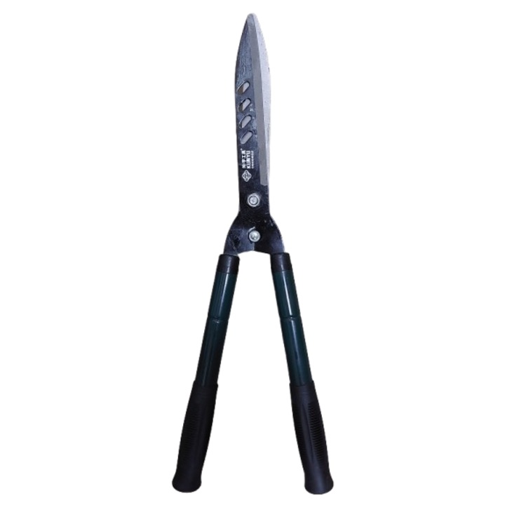 Foarfeca extensibila telescopica pentru gard viu cu manere ergonomice, 55 cm extensibila pana la 72 cm