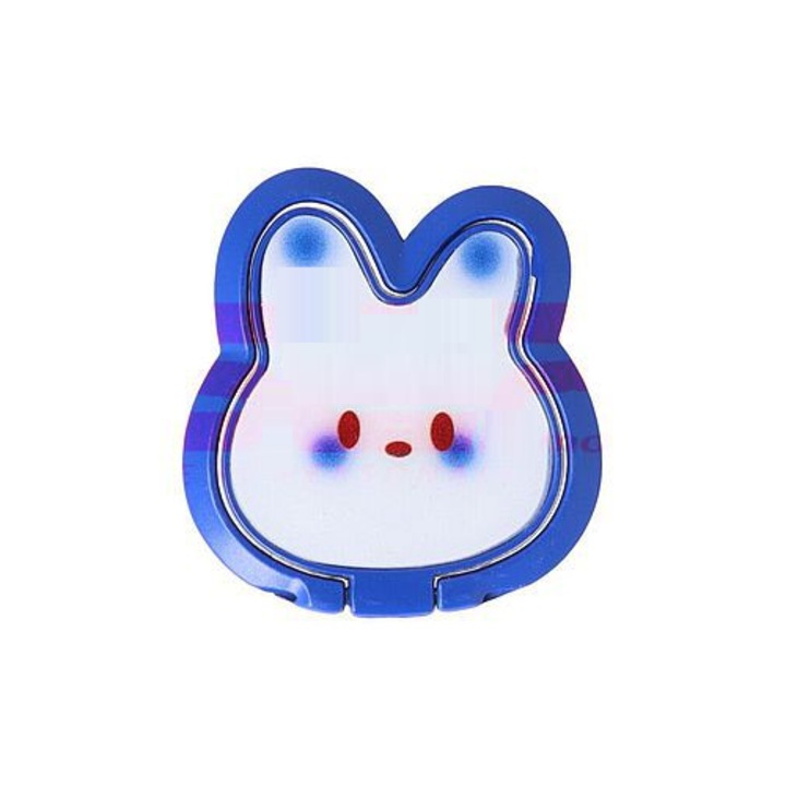 Dali öntapadós hátlap, Nyuszi modell, 4x4cm, Kék-fehér