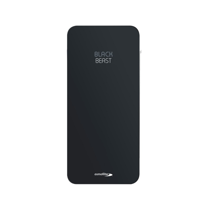 Echipament osmoza inversa Osmofilter Black Beast, in flux direct, cu pompa, fara rezervor, debit 2.6 l/min, membrana ECO 1000 GPD