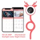 Monitor Inteligent WiFi pentru Bebelusi Beeherb® | Camere de Supraveghere, Viziune Nocturna 4MP HD, Alerte de Hranire, Afisaj de Temperatura | Detectie de Plans, Alerta Mobila, Apeluri Bidirectionale | Compatibil cu iOS si Android, Roz