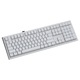 Клавиатура Ducky професионална геймърска механична клавиатура Professional Gaming Mechanical Keyboard One X Wireless White - Ducky AI Switches [Linear], Bluetooth, 2.4 DKON2408AST3-DAUSPDOECL2WW1