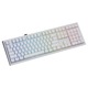 Клавиатура Ducky професионална геймърска механична клавиатура Professional Gaming Mechanical Keyboard One X Wireless White - Ducky AI Switches [Linear], Bluetooth, 2.4 DKON2408AST3-DAUSPDOECL2WW1