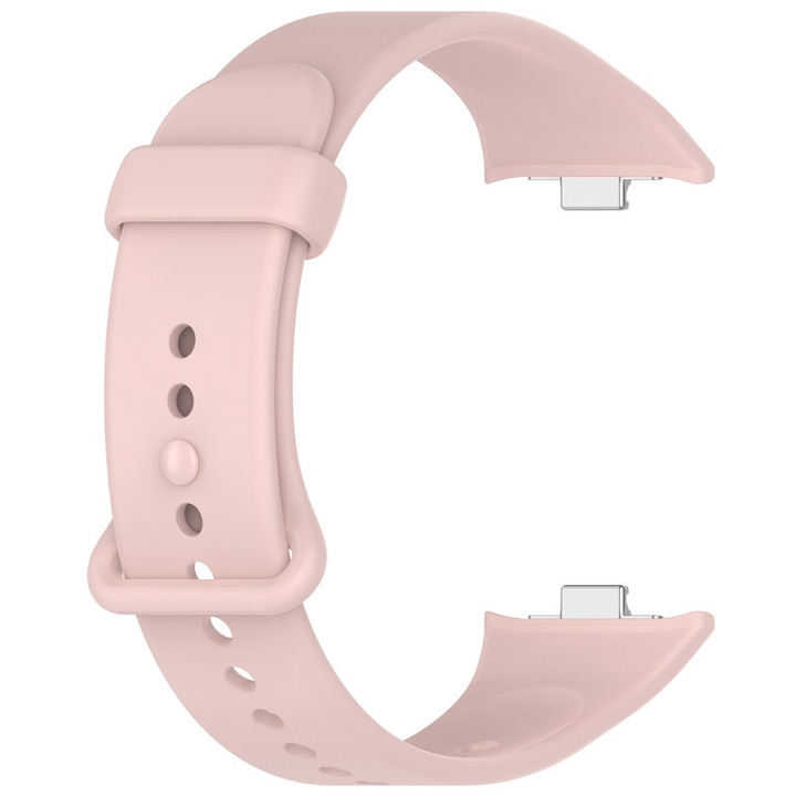 Szilikon szíj Xiaomi Mi Band 9 Pro/8 Pro-hoz, Redmi Watch 4-hez, rózsaszín