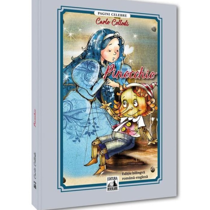 Pinocchio (editie bilingva romana-engleza), Carlo Collodi