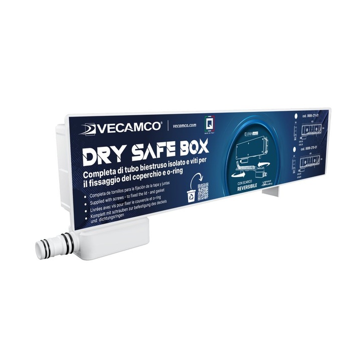 Doza pentru unitate interna cu montaj sub tencuiala Vecamco Dry Safe Box 525 mm