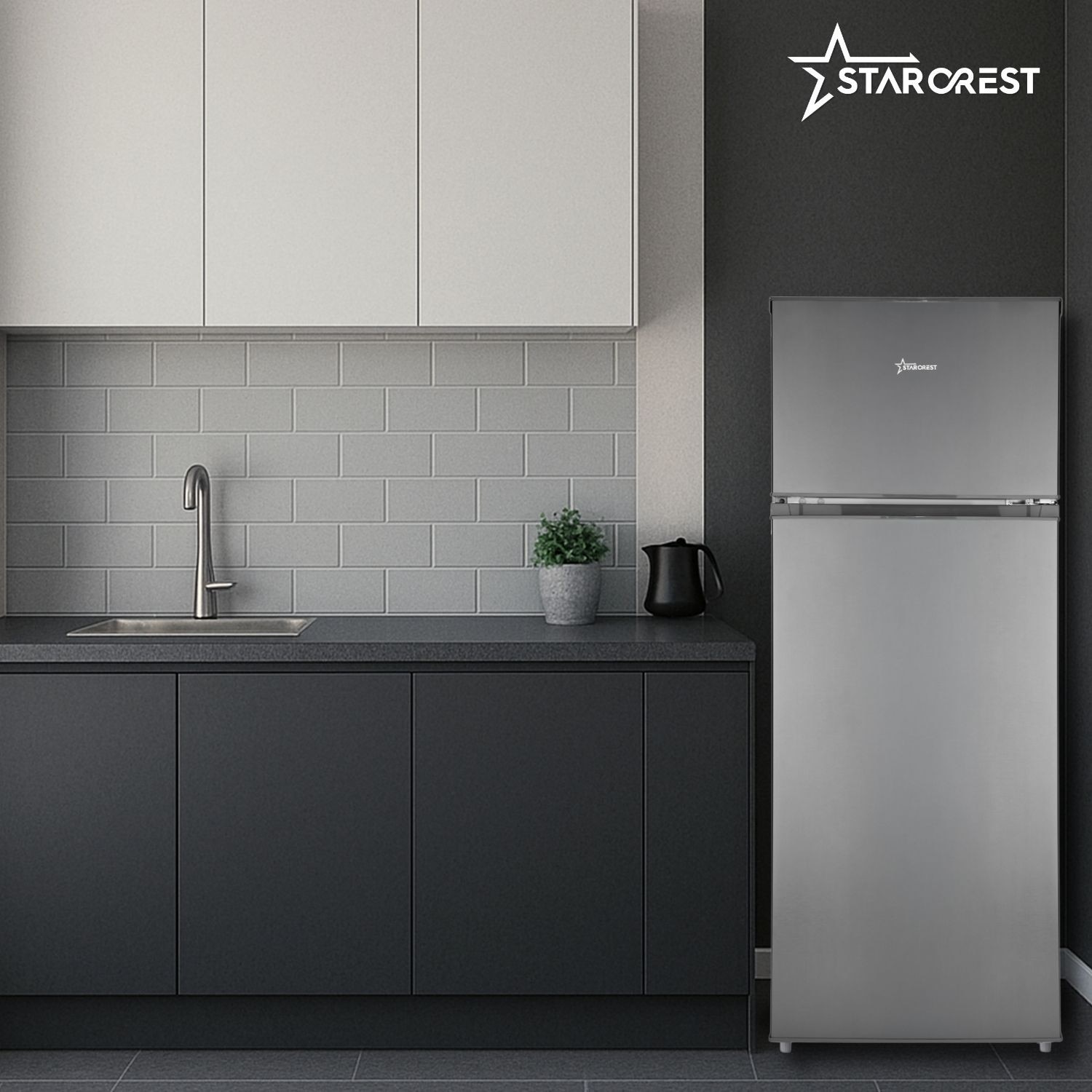 Frigider cu 2 usi STARCREST SF-210DX-E, 210 L, Clasa E, Iluminare