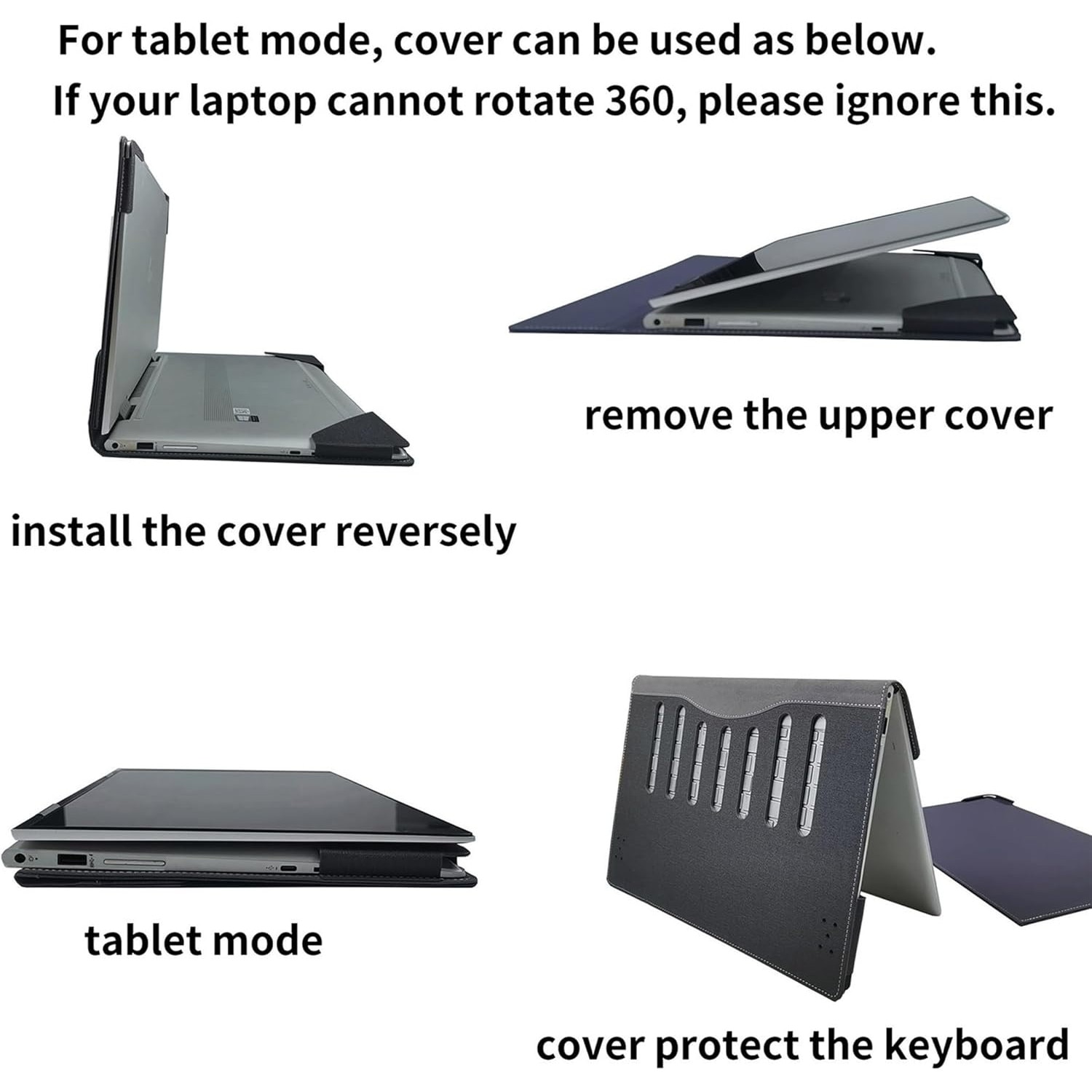 Husa tableta 16 inch, roz, din PU pentru Lenovo Yoga 7 si Slim 7 Pro, design 2 in 1, rezistenta la zgarieturi