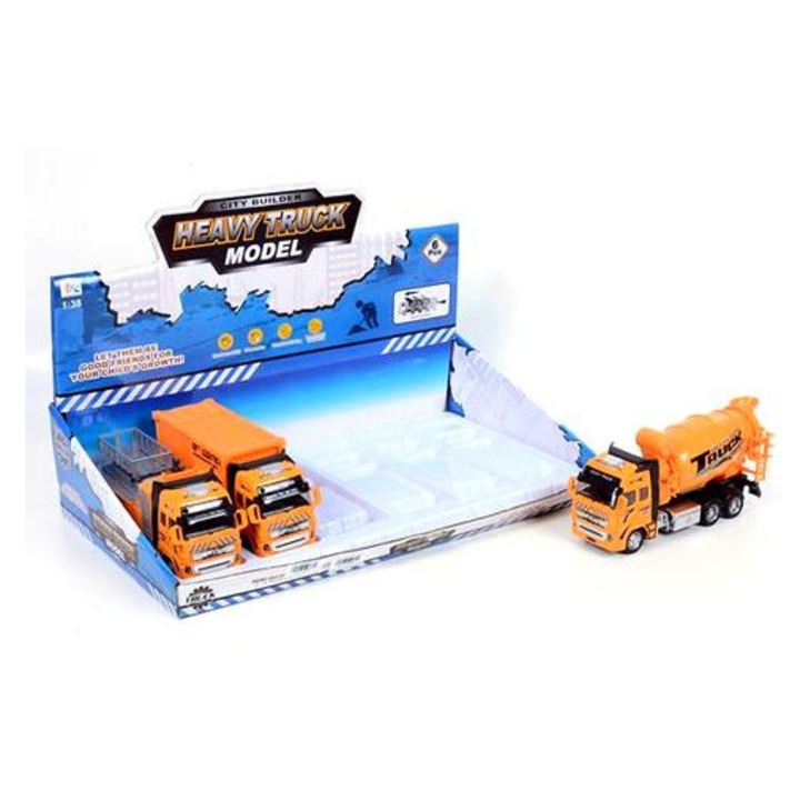 Magic Toys 4496451 Hátrahúzós munkagép többféle változatban 1/38