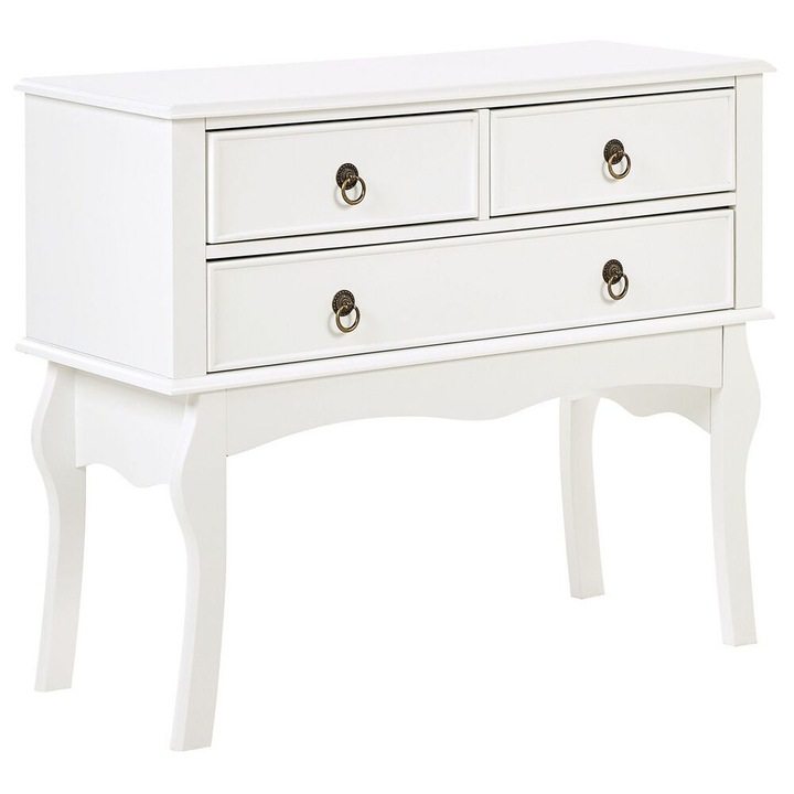 Masa consola Lamar Alb