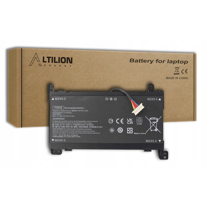 Baterie FM08 HSTNN-LB8B pentru HP Omen 17-AN - 12-PIN