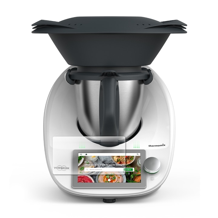 Folie de protectie Thermomix TM6, Silicon regenerabil, Transparenta