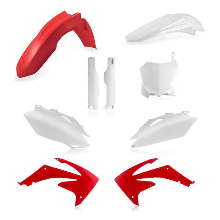 Kit plastice ACERBIS Honda CRF250R 10, CRF450R 09-10 Red/White