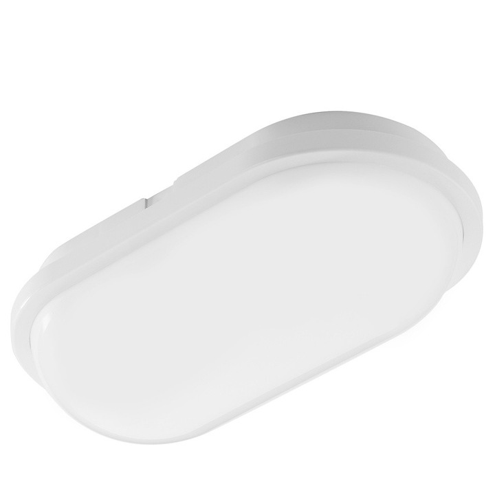 Plafoniera LED AYDOS, Horoz Electric, alb, 20W, IP65, 270x146x78mm