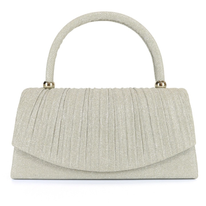 Geanta ocazie argintie