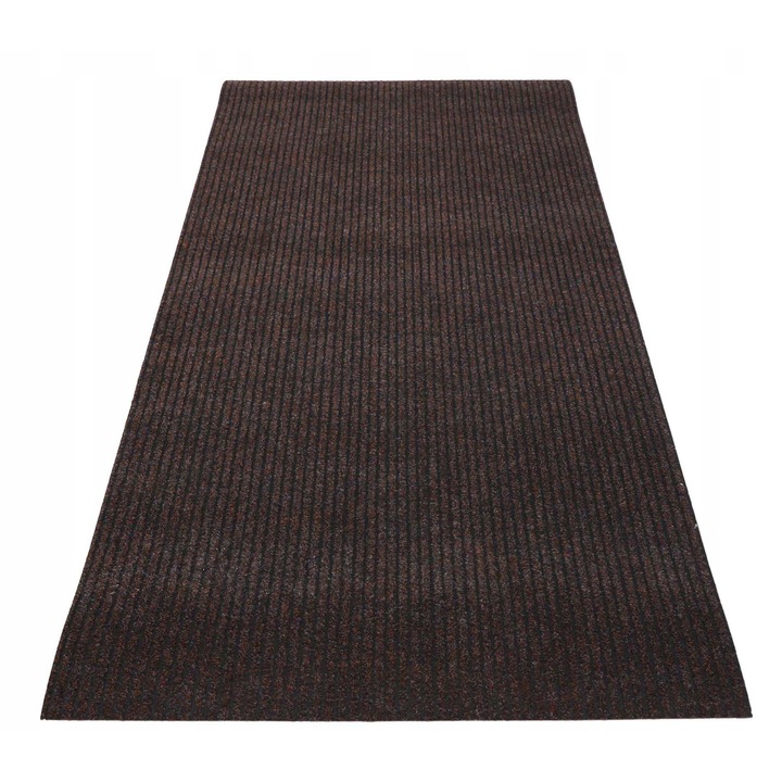 Covor De Intrare, Elsimone, Olanda, 100 x 120 cm, Maro, Material Polipropilena, Inaltime Totala 6 mm, Antiderapant, Compatibil Cu Incalzirea Prin Pardoseala