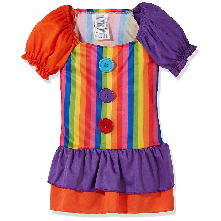 Atosa bohóc jelmez lányoknak, 4 éves