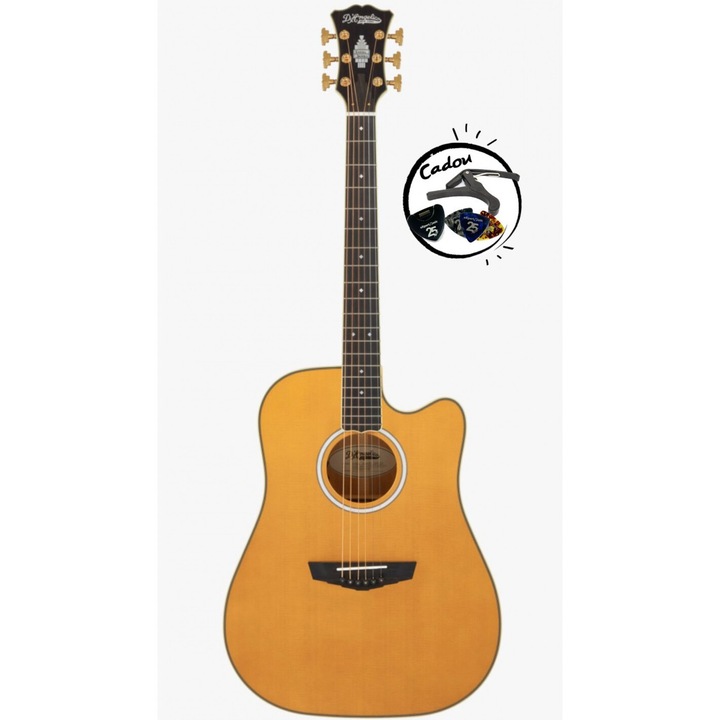 Chitara electro-acustica D'Angelico Excel Bowery Vintage Natural