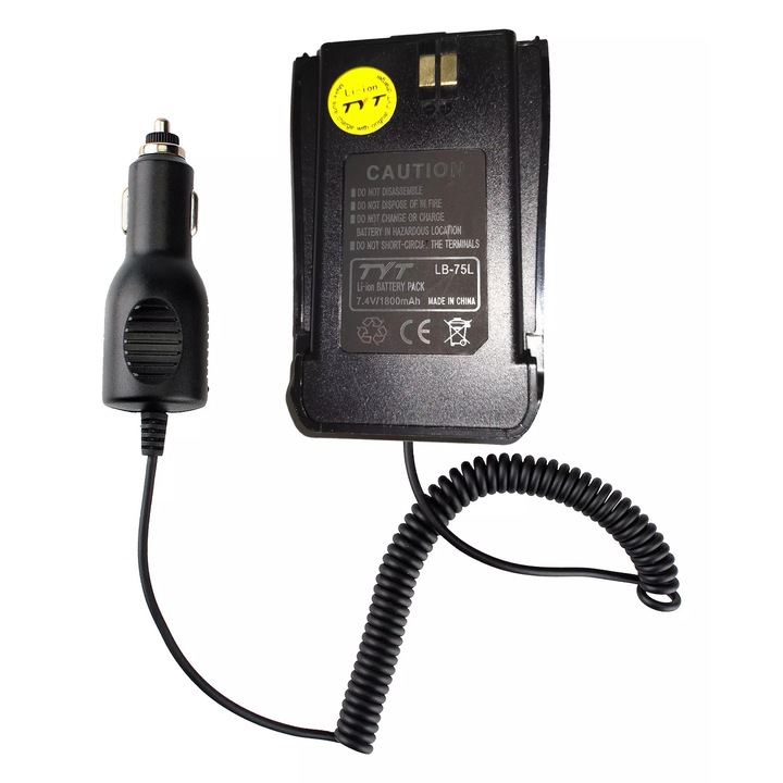 Incarcator baterii pentru radiotelefon TYT TC-5000, 12V, accesorii electronice auto