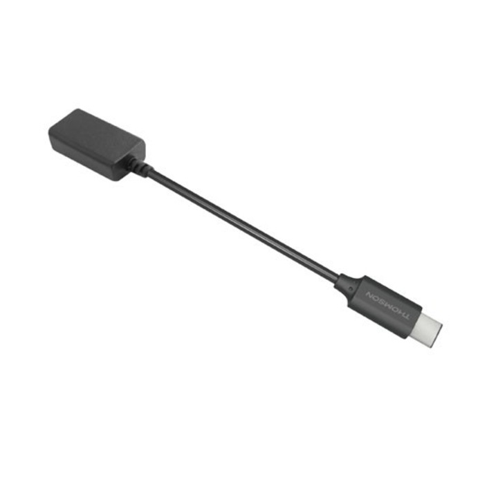USB-C gyors töltőadapter, 15 cm, fekete