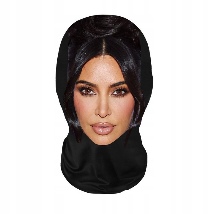 3D Cosplay Maszk, Kardashian modell, többszínű