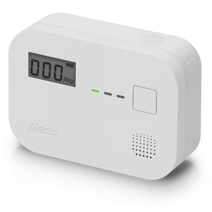 Szén-monoxid (CO) érzékelő kijelzővel Alecto COA3910