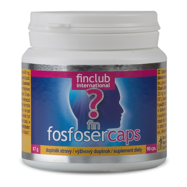 Supliment alimentar Fosfosercaps Fin Club 90 capsule