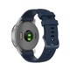 Óraszíj Garmin Vivoactive 5 3 Venu 2 SQ Vivoactive 4 4S Forerunner 645 245m-hez, szilikon óraszíj, kiegészítő, 20 mm, éjkék