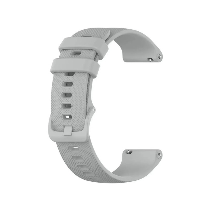 Óraszíj Garmin Vivoactive 5 3 Venu 2 SQ Vivoactive 4 4S Forerunner 645 245m-hez, szilikon óraszíj kiegészítők, 20 mm, szürke