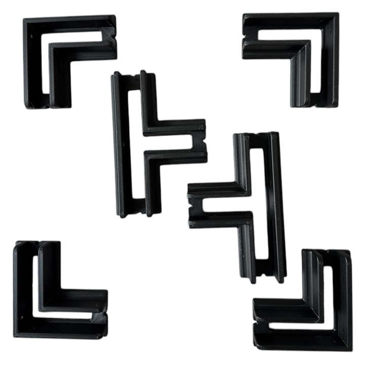 Set 6 Manere pentru Corpuri de Mobila 18 mm