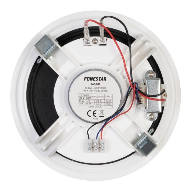 Boxa de tavan 8'', alb, 10W, 75-16.000Hz, montaj rapid