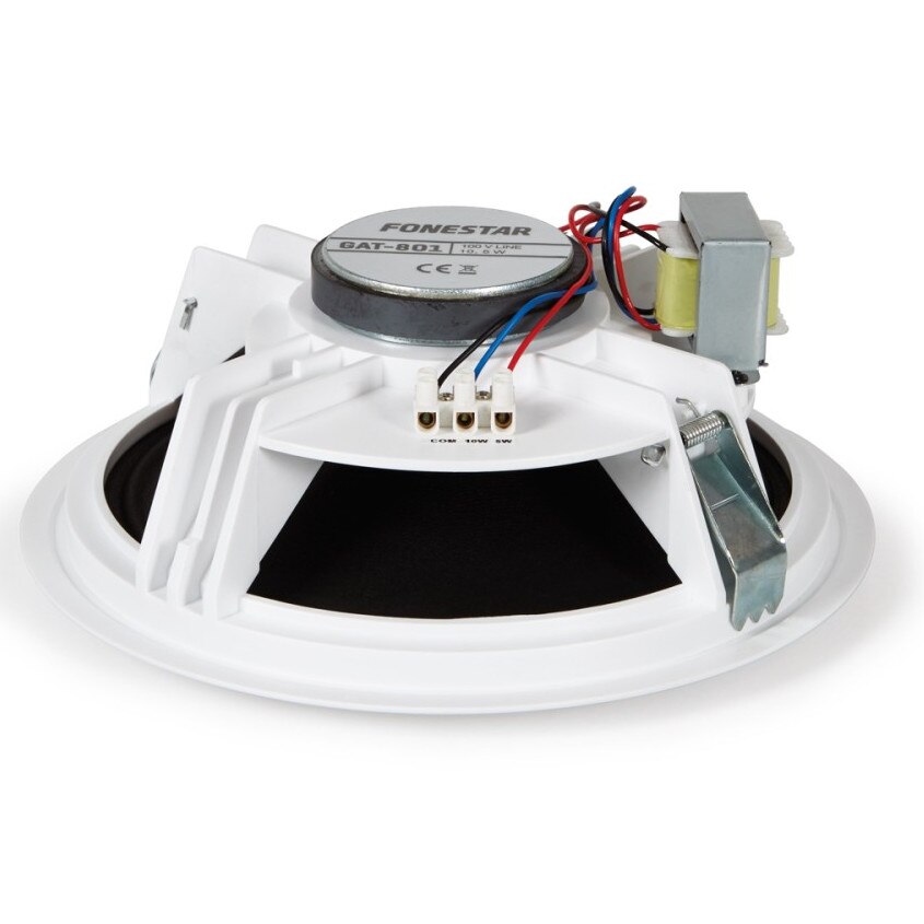 Boxa de tavan 8'', alb, 10W, 75-16.000Hz, montaj rapid