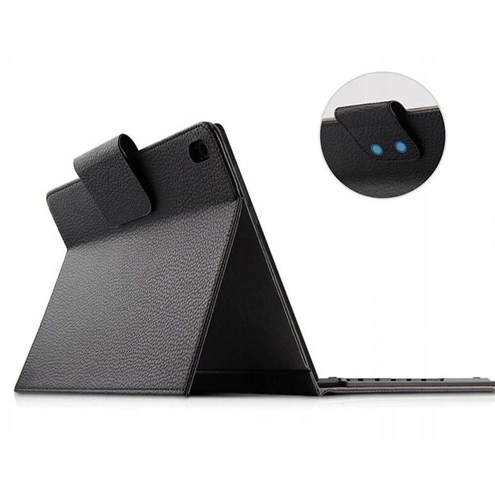 Husa cu tastatura pentru tableta Lenovo M10 Gen.2 X306, ecologic, cu touchpad, negru
