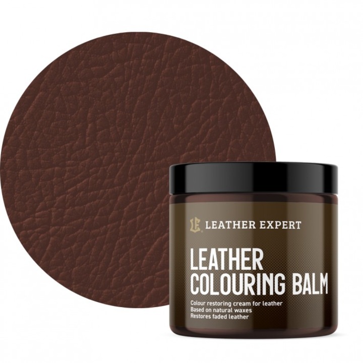 Bőrfesték lotion középbarna 250ml Leather Expert LE-07-CB250MB