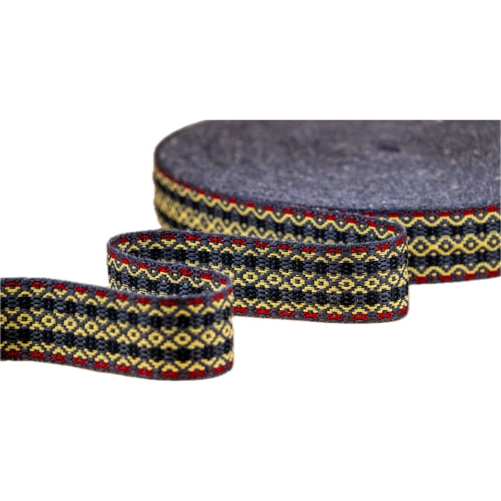 Brau traditional romanesc, multicolor, latime 50mm, lungime 50m/rola