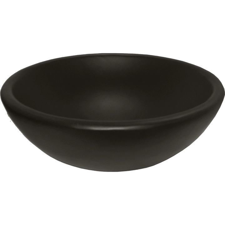 Lavoar / Chiuveta NORMA Mineral Compozit ø39,7 cm NEGRU