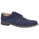 Pantofi barbati casual din piele naturala intoarsa - Model bleumarin PAVELBLM2 - Marimea 37