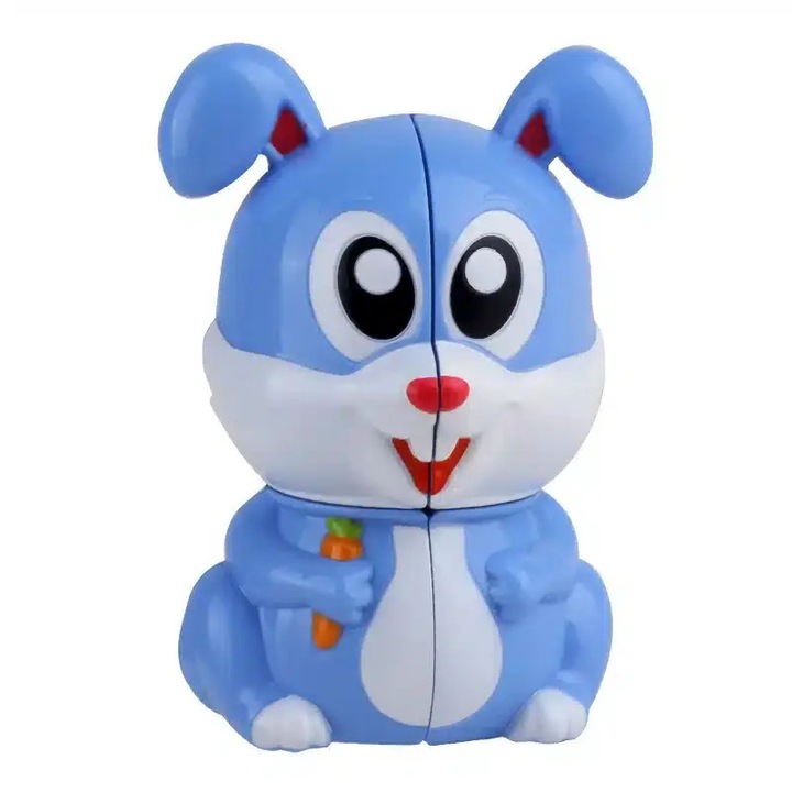 Пъзел Yuxin Rabbit 2x2, цветен без стикери