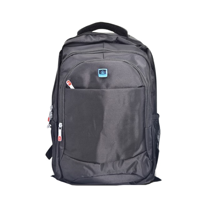 Ghiozdan pentru baieti, 46 x 15 x 36 cm, Caslon C101N, Negru