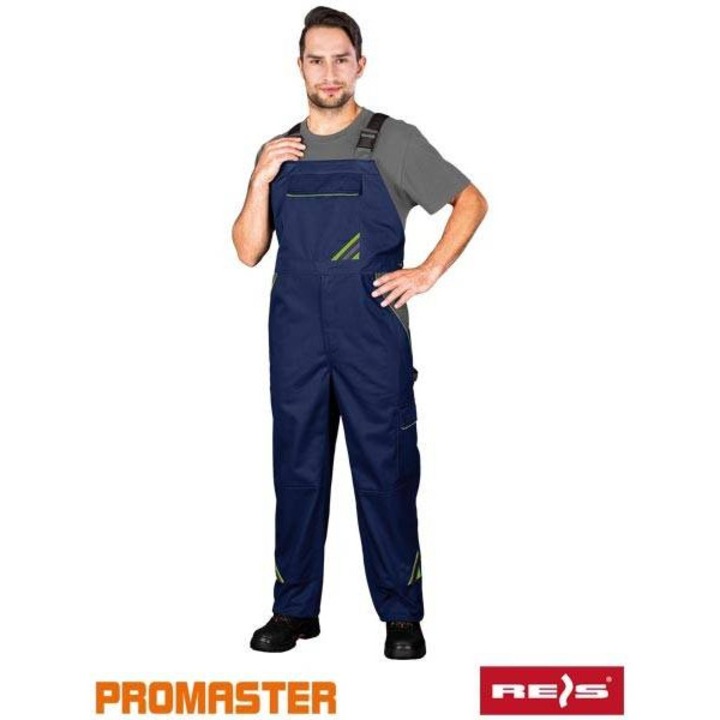 Salopeta de protectie PRO-B cu bretele reglabile 54 Bleumarin
