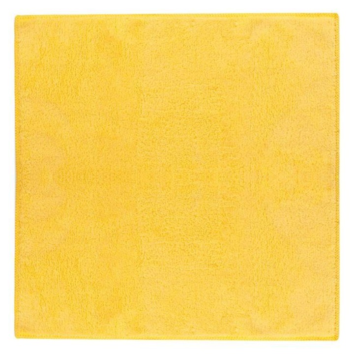 Sárga mikroszálas kendő 35x35cm