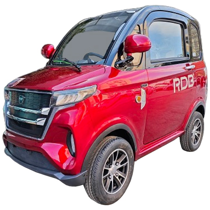 Masina electrica RDB SOFT, fara permis, 1150W, 25 km/h, 60V58Ah, autonomie 90 km, culoare rosu