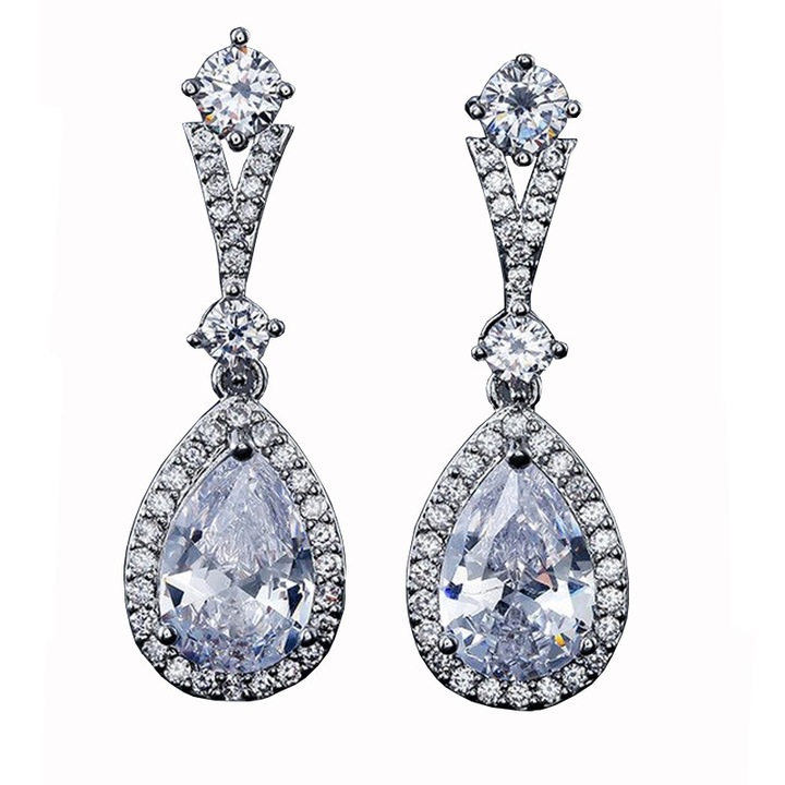 Cercei de mireasa Vintage Design